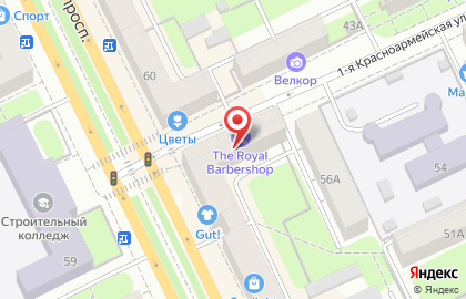 Группа компаний Печати Перми на 1-ой Красноармейской улице на карте