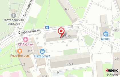 Магазин Пиротехники Русский фейерверк в Москве на карте