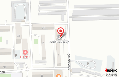 Библиотечный комплекс Зелёный мир на карте
