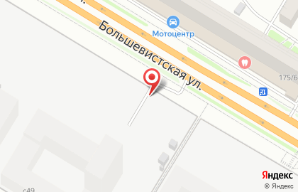 Автостоянка в Новосибирске на карте