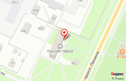 Банкомат Почта Банк в Калининском районе на карте