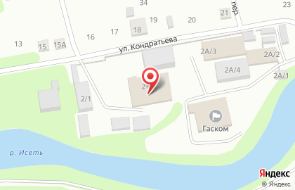 Компания Айрон в Верх-Исетском районе на карте