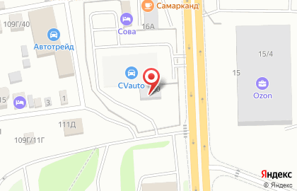 СТО в Красноярске на карте