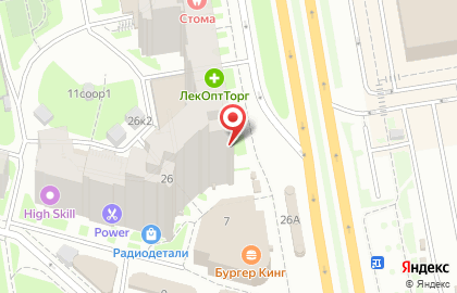 Кафе-кондитерская Север-Метрополь на Коломяжском проспекте на карте