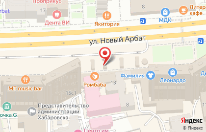 МДМ Банк, ОАО на Арбатской на карте