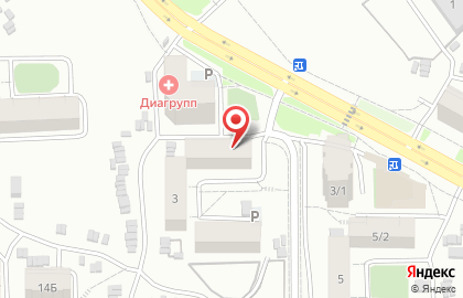Продуктовый магазин Радужное на карте