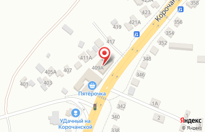 Магазин БЕЛОГОРЬЕ-торг на Корочанской улице на карте