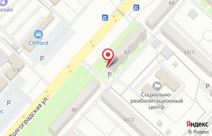 Детский развивающий центр Логос на Волгоградской улице на карте