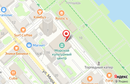 Авиастудия Взлёт в Новороссийске на карте