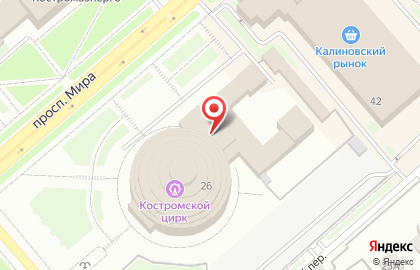 Торгово-монтажная компания Центр+ на улице Мира на карте