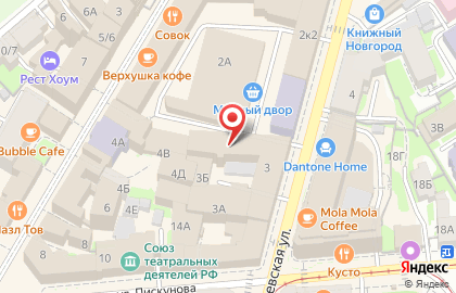 Магазин хозяйственных товаров в Нижегородском районе на карте
