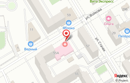 Детская городская больница №15 в Орджоникидзевском районе на карте
