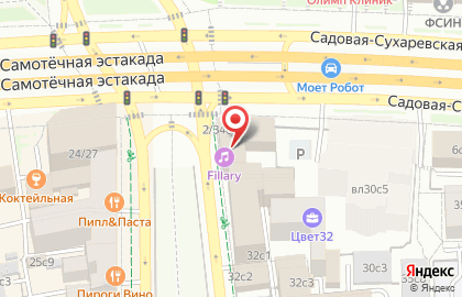 Бар SПБ на Садовой-Сухаревской улице на карте