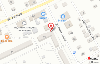 Магнит Маркет в Чишмах на карте