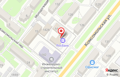 Строительная компания Строймонтаж в Заводском районе на карте