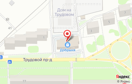 Чистая вода в Трудовом проезде на карте