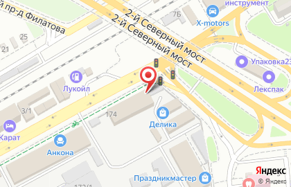Везунчик на Новороссийской улице на карте
