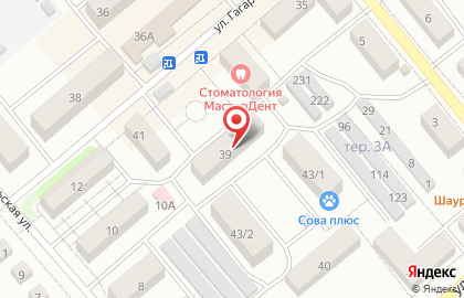 Супермаркет Магнит в Воронеже на карте