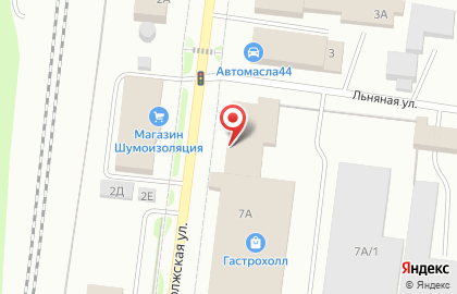 Торговый дом Пальмира в Костроме на карте