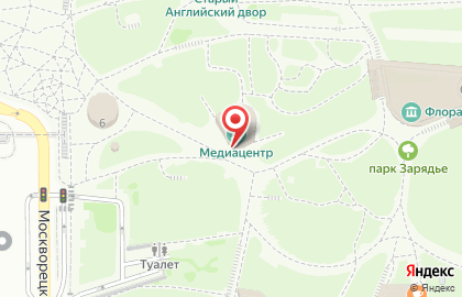 Медиацентр в Москве на карте