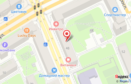 Зоомагазин PetShop.ru на улице Бабушкина на карте