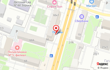Почта Банк в Тюмени на карте