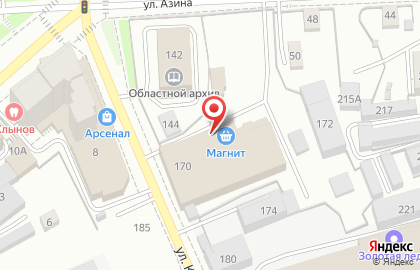 Магазин Меридиан в Кирове на карте