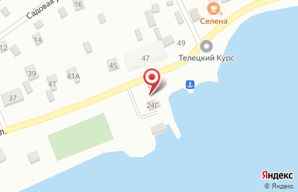 Киоск по продаже сувениров на Телецкой улице на карте