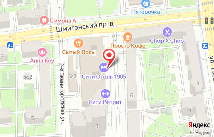 Бизнес Трэвел Джоб на карте