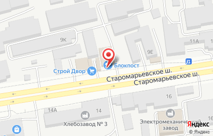 Магазин Строй-двор на карте