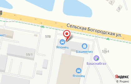 Оптовая фирма Олдос на Сельской Богородской улице на карте
