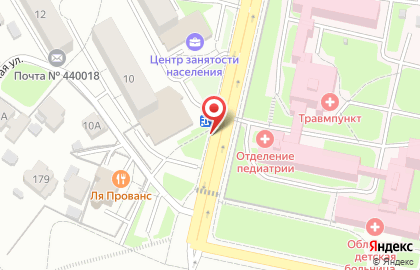 Киоск Точка на улице Пушкина, 175а на карте