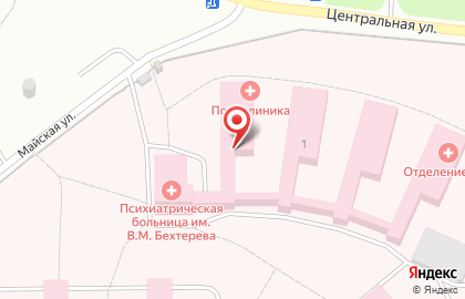 Банкомат АКБ Вятка-Банк на Майской улице на карте