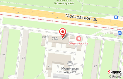 Магазин Арго на Московском шоссе на карте