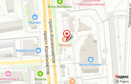 Киоск по продаже фастфудной продукции Шаурма Бакинская на карте