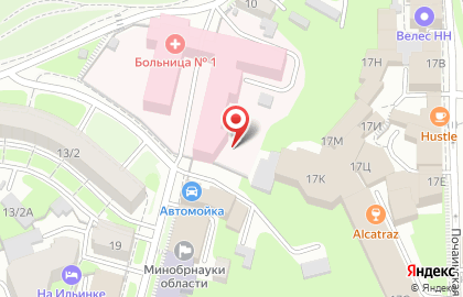 Центр пластической хирургии на Московской на карте