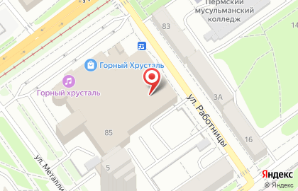 Сеть цветочных магазинов Цветной бульвар в Мотовилихинском районе на карте