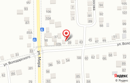 Стоматологический кабинет на улице Володарского на карте