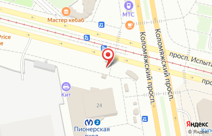 Магазин печатной продукции Первая полоса на Коломяжском проспекте на карте