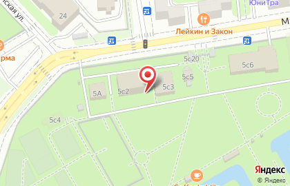 Парк культуры и отдыха Красная Пресня в Москве на карте