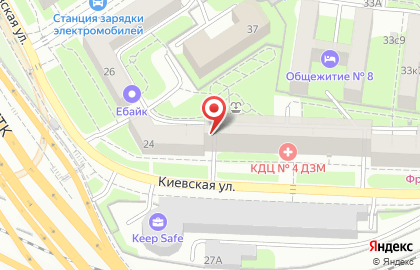 Торгово-производственная компания Fortuna на Киевской улице на карте