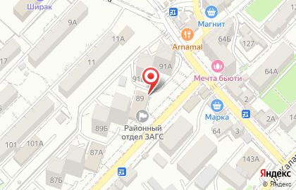 Продюсерский центр Сергея Саенко в Лазаревском районе на карте