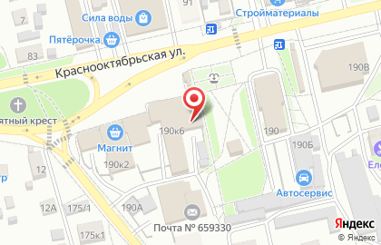 Служба заказа товаров аптечного ассортимента Аптека.ру на Краснооктябрьской улице, 190/6 на карте