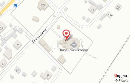 Свято-Казанский храм в Сыктывкаре на карте