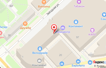 Салон ортопедических товаров и товаров для здоровья Кладовая здоровья в Московском районе на карте