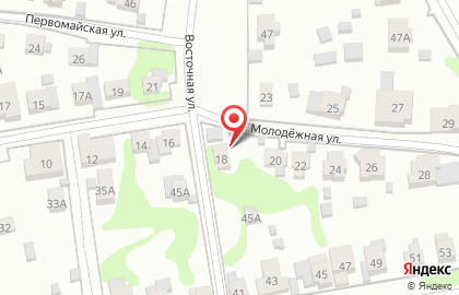 Шиномонтажная мастерская на Молодёжной улице на карте
