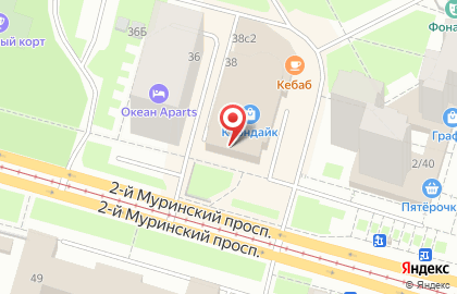 Интернет-магазин интим-товаров Puper.ru на 2-ом Муринском проспекте на карте