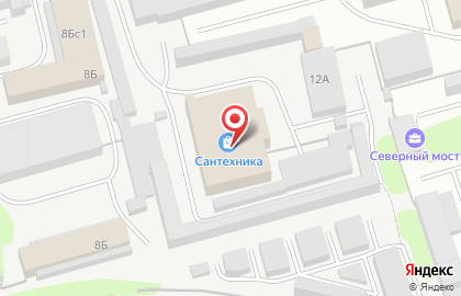 Торговый дом сантехники в Череповце на карте