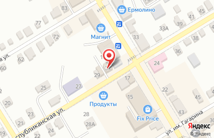 Военный комиссариат по Городищенскому, Дубовскому районам и г. Дубовка на карте