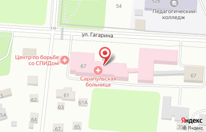 Муниципальное многопрофильное лечебное профилактическое учреждение на карте